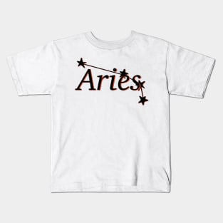 Aries Constellation Kids T-Shirt